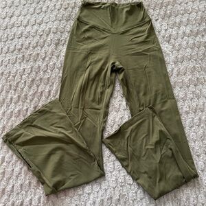 Olive Green Women's Leggings